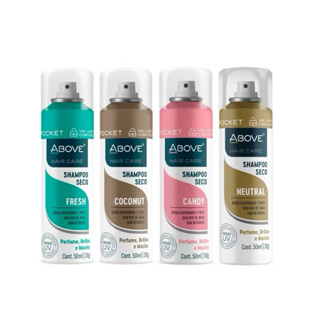Above Shampoo a Seco Hair Care Pocket - 50ml em Oferta na Shopee