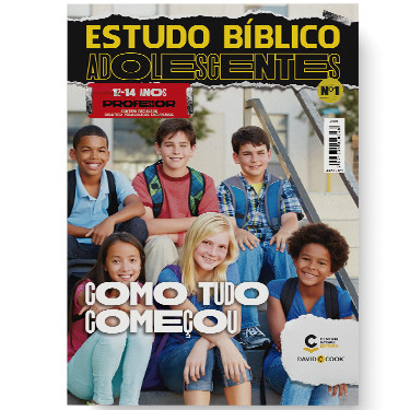 Revista EBD N01 (12 a 14 anos) - Como Tudo Começou - PROFESSOR