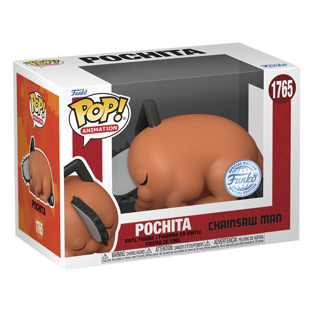 FUNKO POP CHAINSAW MAN POCHITA SLEEPING *EX* 1765 NOVO ORIGINAL — imagem 2 de 2