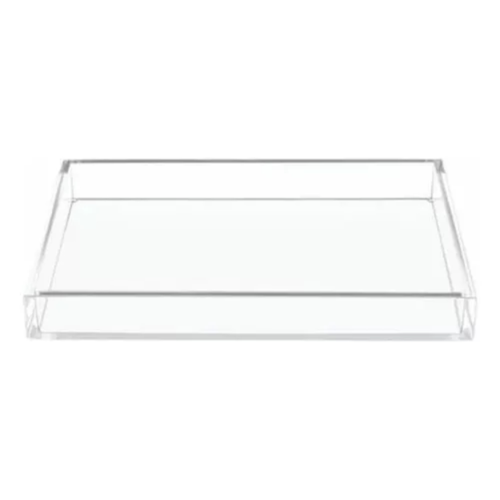 Bandeja Organizadora Acrilico Clean Slim Organiza Maquiagem
