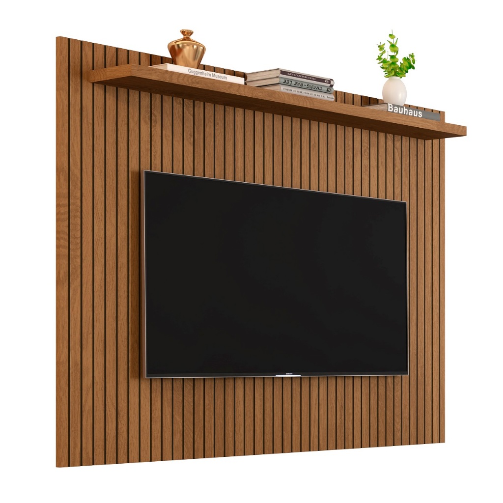 Painel Egeo Frisado Para Quarto Ou Sala Ideal Para TV De Até 50 Polegadas - Várias Cores