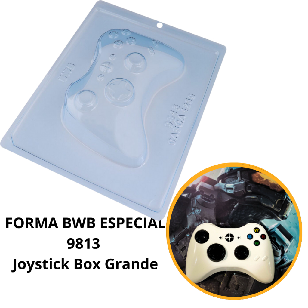 1~4 Forma BWB Com Silicone (3 partes) - Joystick Box Grande 325g. Controle, Video Game, Jogos X-Box - Home & Living