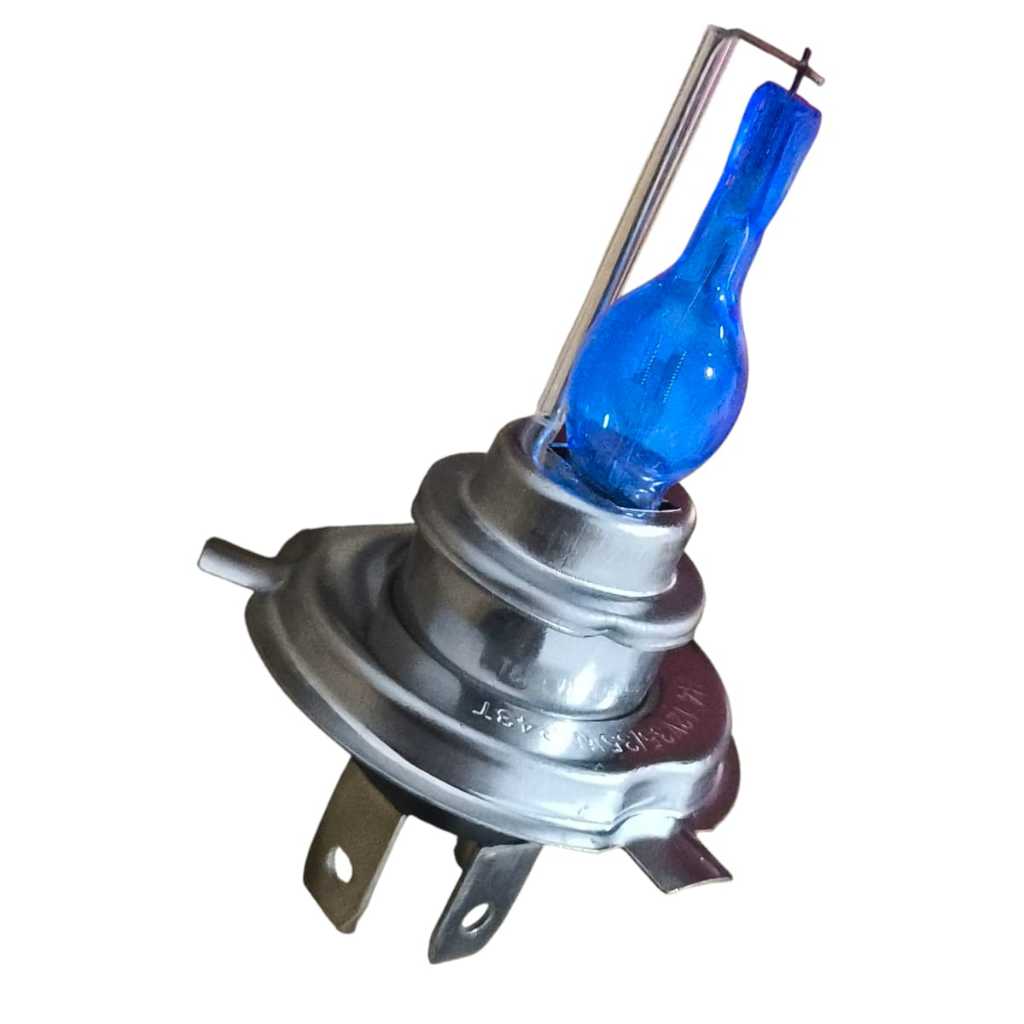 Lâmpada Para Moto Farol Super Branca - H4 Hir 12v 35/35w P43T Titan Fan Twister factor Ybr fazer