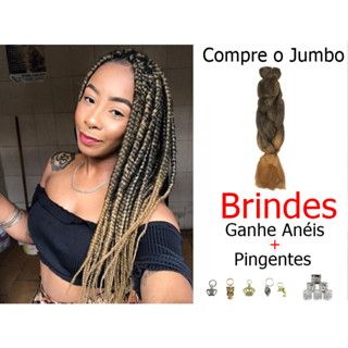 Jumbo Mesclado com Mel + 5 Aneis e 2 Pingentes - Ultimas Peças. em Oferta na Shopee