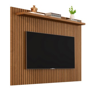 Painel Egeo Frisado Para Televisão De Até 50 Polegadas Ideal Para Quarto Ou Sala - Várias Cores