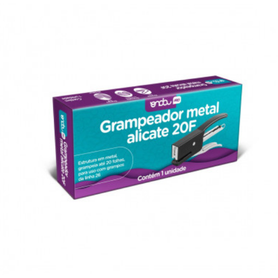 GRAMPEADOR METAL ALICATE 20F UND