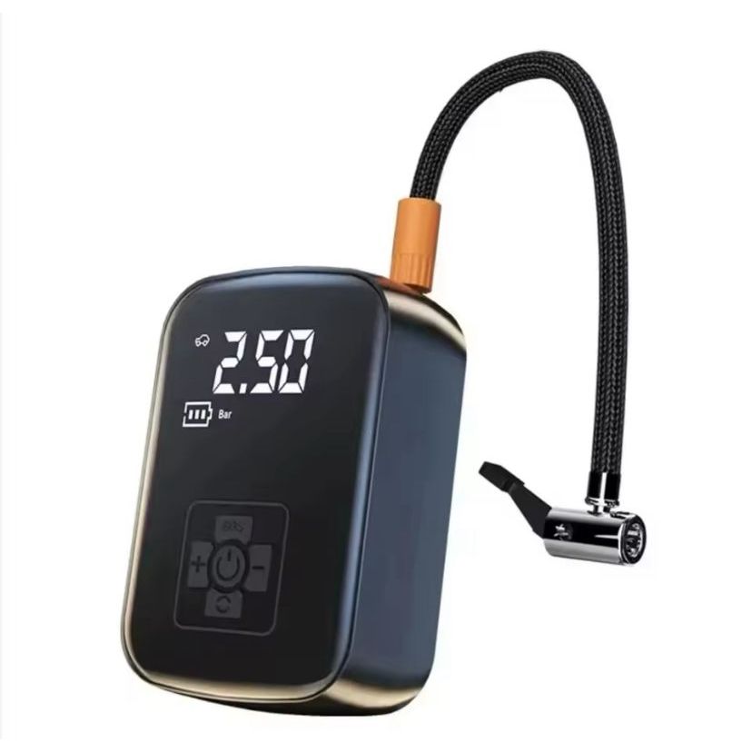 Calibrador Compressor Pneu Digital Carro Bike Moto Sem Fio