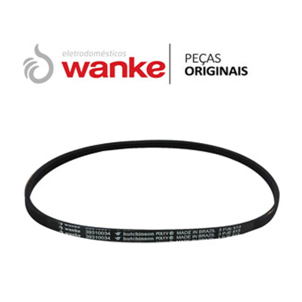 Correia Maquina De Lavar Wanke Mariana / Lis Original 3pje803