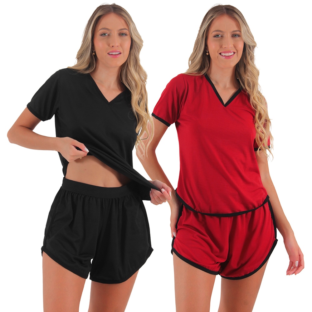 Kit 2 Pijamas Fadinha Soltinho Moda Feminina em Oferta na Shopee