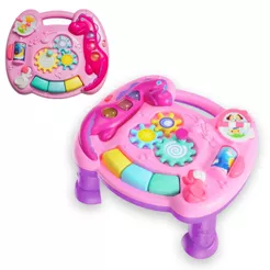 Mesa Infantil de Atividades Interativa Musical e Luzes Didática