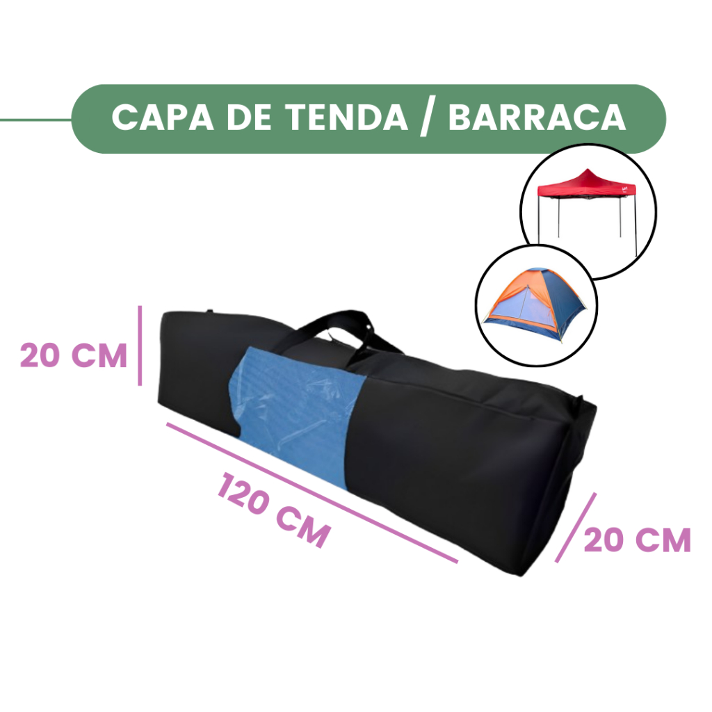 Bolsa Capa para Tenda Sanfonada, Barraca, Praia - Impermeável 120cm - Armazenamento ou Transporte