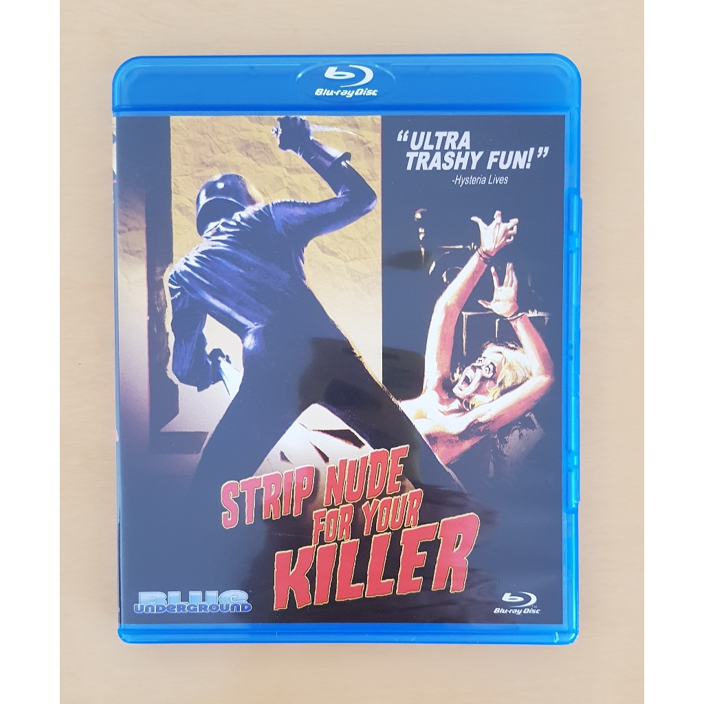 Filme Blu-ray - Strip Nude For Your Killer - Andrea Bianchi (Blue Underground)