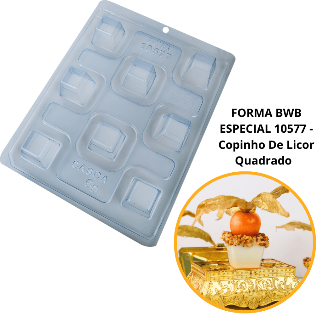 1~4 FORMA ESPECIAL TRAD. - COPINHO DE LICOR QUADRADO 10577 (Bwb Especial) em Oferta na Shopee