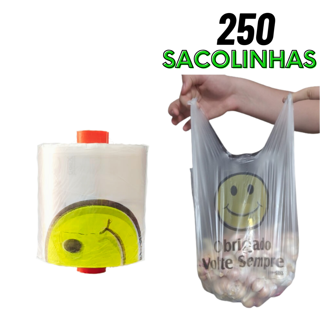 Bobina Sacolinha 39x50 c/ 250 unidades Bobina Estrela Picotada Hortifrúti Para Frutas e Verduras Sacola plástica em Oferta na Shopee