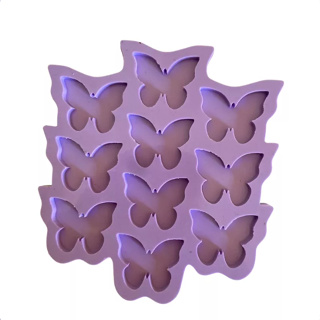 Molde Silicone 10 Borboleta 3cm Resina Brinco Chaveiro M50 em Oferta na Shopee