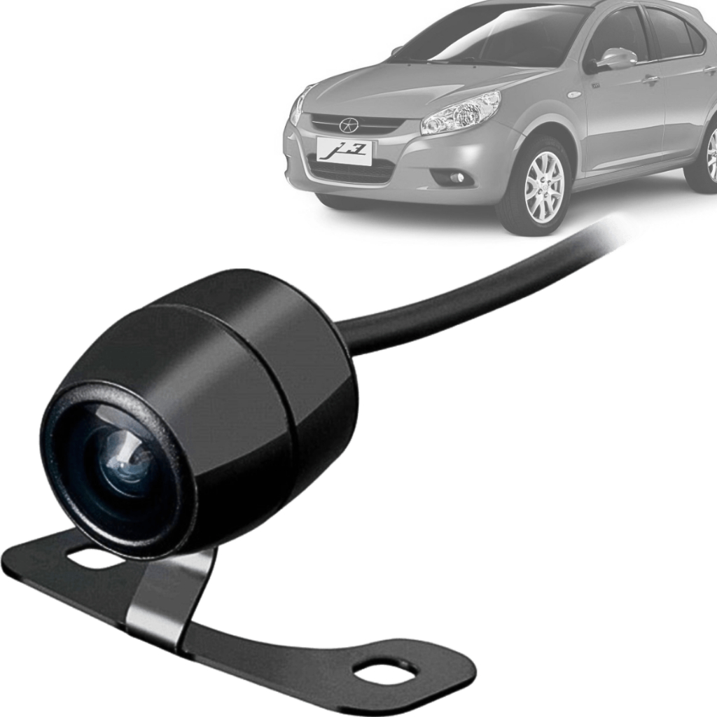 Camerá de Ré Frontal e Traseira 4x1 Jac J3 Jr8