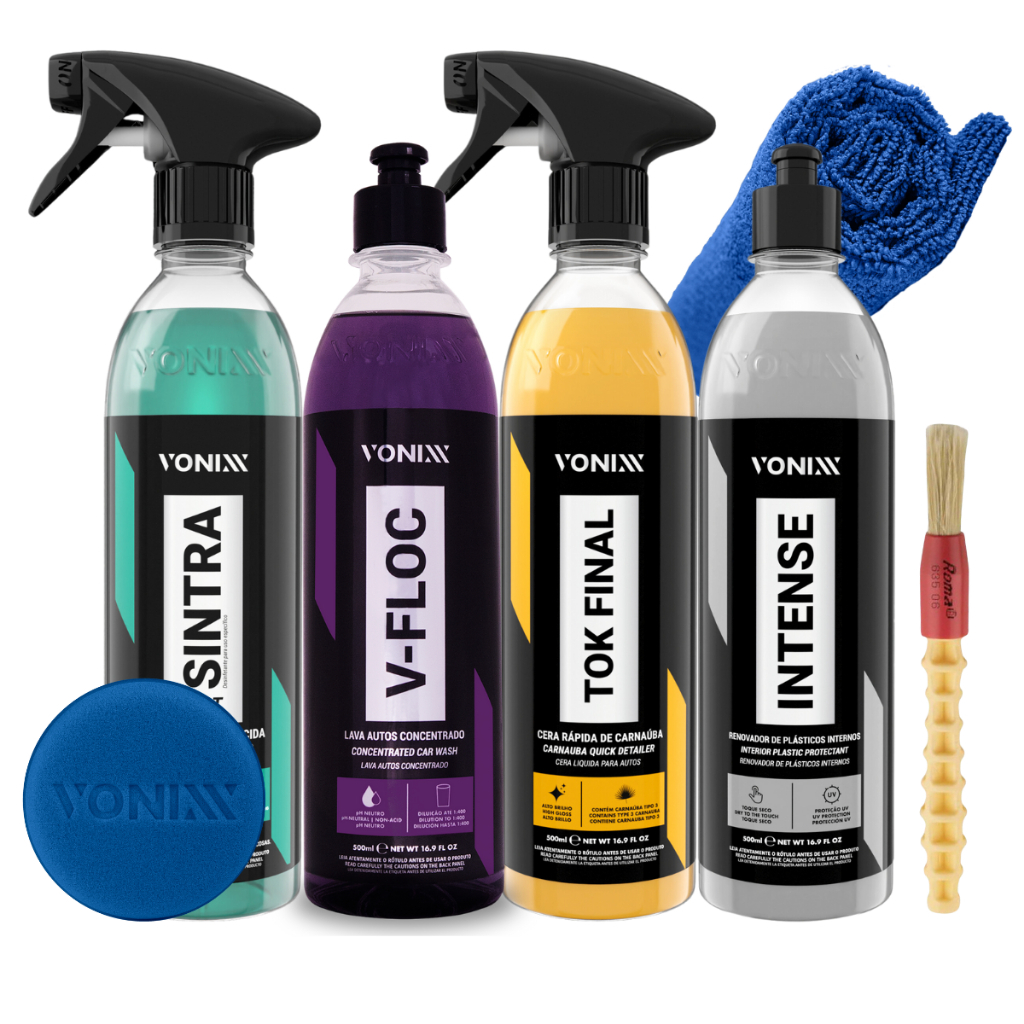 Kit Shampoo V-Floc Cera Tok Final Sintra Fast Intense Vonixx