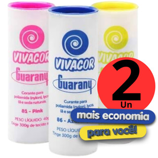 Kit 2 unidades Corante Vivacor Guarany em Oferta na Shopee