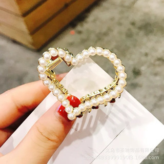 presilha feminino de metal com pérola presilha aperto do cabelo em Oferta na Shopee