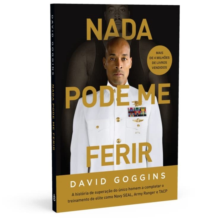 Livro Nada pode me ferir (David Goggins) Editora GRUPO SEXTANTE
