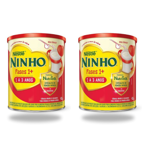 Ninho Fórmula Infantil Fases 1+3 400gr