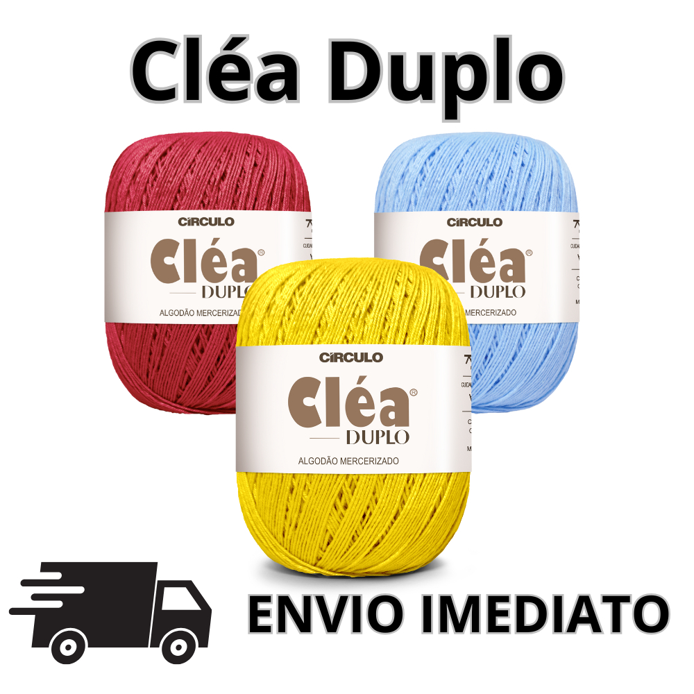 Linha Cléa Duplo 295 TEX 508 metros Circulo - Envio em 24 horas úteis em Oferta na Shopee