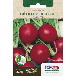 Semente Rabanete Crinso Topseed - 1 Envelope