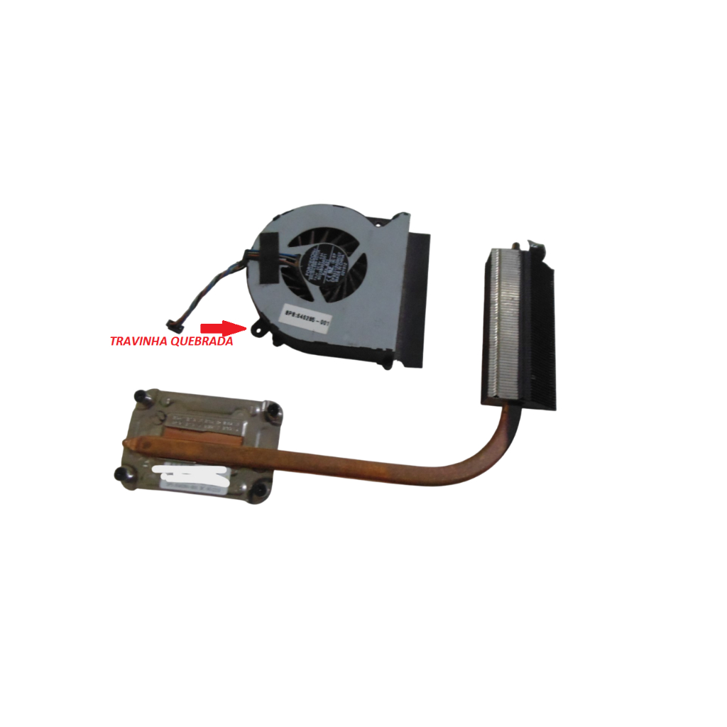 Cooler + Dissipador de Calor Para Notebook Hp Probook 4530s