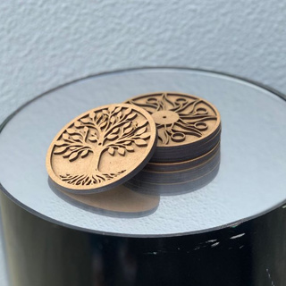 Kit 10 Porta Incenso Incensário Para Incenso De Vareta Decorativo Esotérico Decoração em MDF em Oferta na Shopee