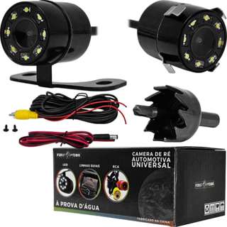 Câmera De Ré Automotiva Universal LED Visão Noturna em Oferta na Shopee