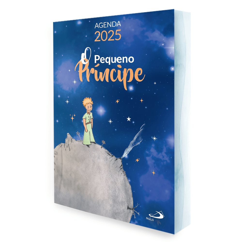 Agenda 2025 O Pequeno Príncipe – Editora Paulus, Capa Flexível, 360 Páginas