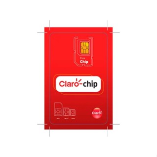 Chip Claro Sem créditos Triplo corte em Oferta na Shopee