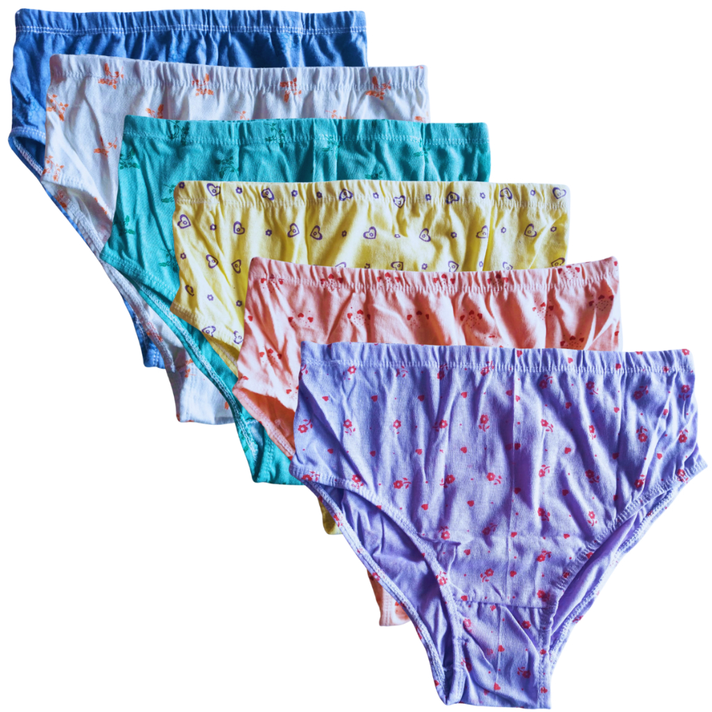 Kit 6 Calcinha Calçola Para Senhora Grande Confortável de Algodão Cores Variadas em Oferta na Shopee