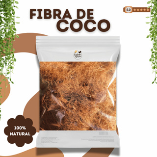 Fibra de Coco Lavado 400g para Plantas, Substrato, Jardinagem, Orquídeas, Suculentas e Hortas em Oferta na Shopee