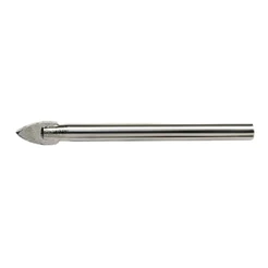 Broca Diamantada 06mm Ponta Flecha Para Furar Cerâmica Azulejos E Vidros Fura Fácil Com Precisão