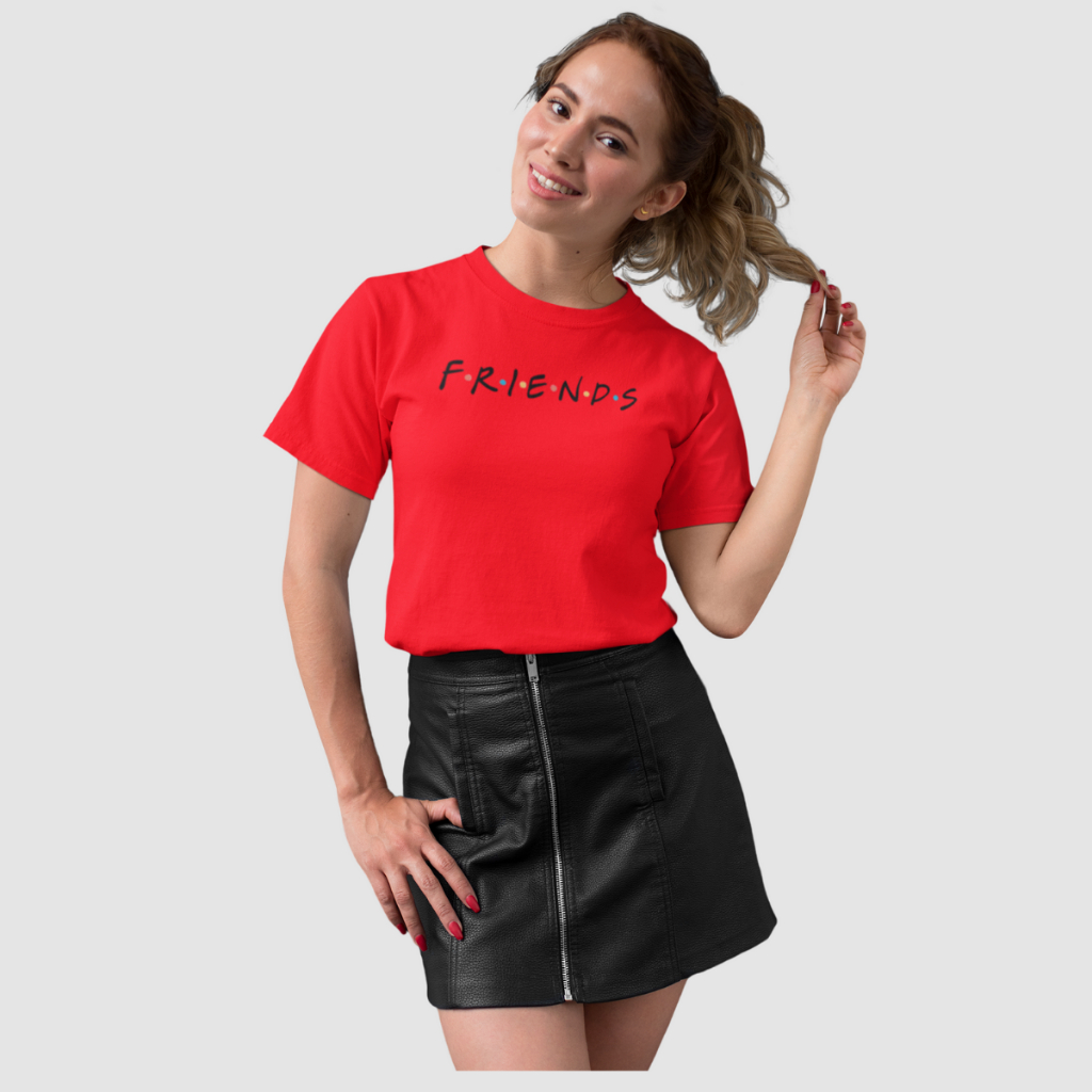 Camiseta Blusinha Feminina Friends Amigos Seriado Algodão Premium Ofertas