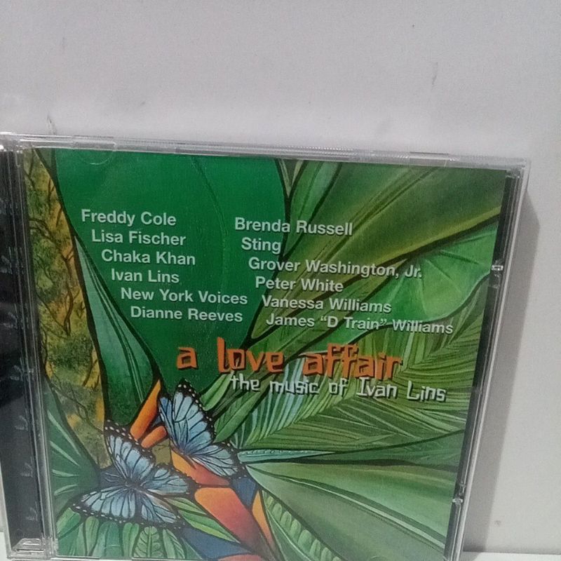 Cd A Love Affair The Music Of Ivan Lins Freddy Cole, Sting,Chaka Khan Excelente Estado de Conservação