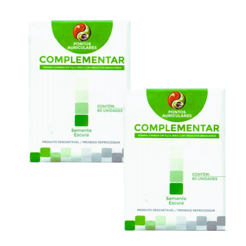 120 Sementes Vaccaria Auricoloterapia Acupuntura Ponto Auricular Complementar
