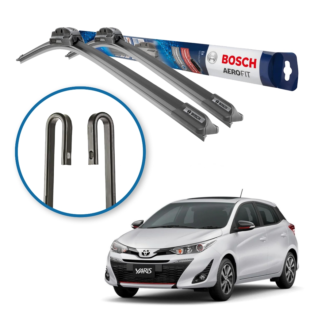 Palheta Limpador Parabrisa Original Bosch Toyota Yaris 2018 A 2024 em Oferta na Shopee