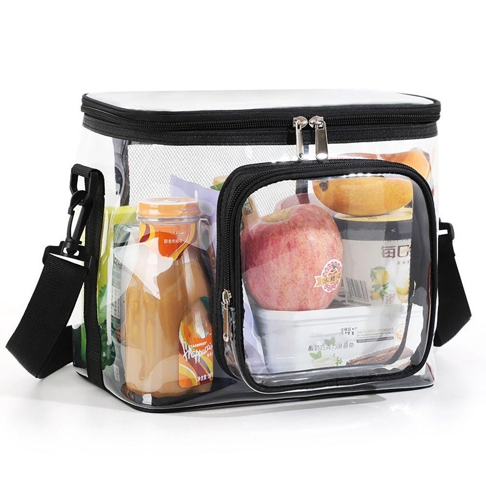 Bolsa Crossbody LANSEL , De Armazenamento De Alimentos Para Lanches Com Zíper De Grande Capacidade , Sacola De Compras