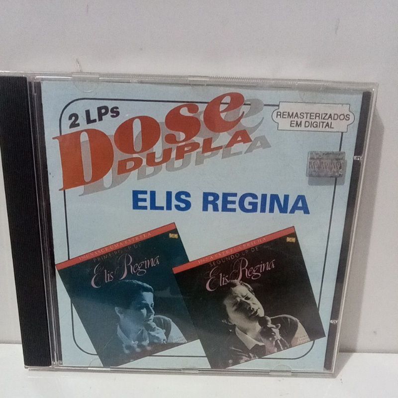 Cd Elis Regina Dose Dupla Primeiro LP E Segundo LP de Elis Regina Excelente Estado de Conservação