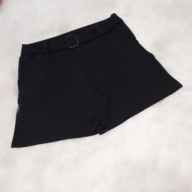Detalhes do short feminino tecido malha crepe plus size G1 G2 G3 CON CINTO