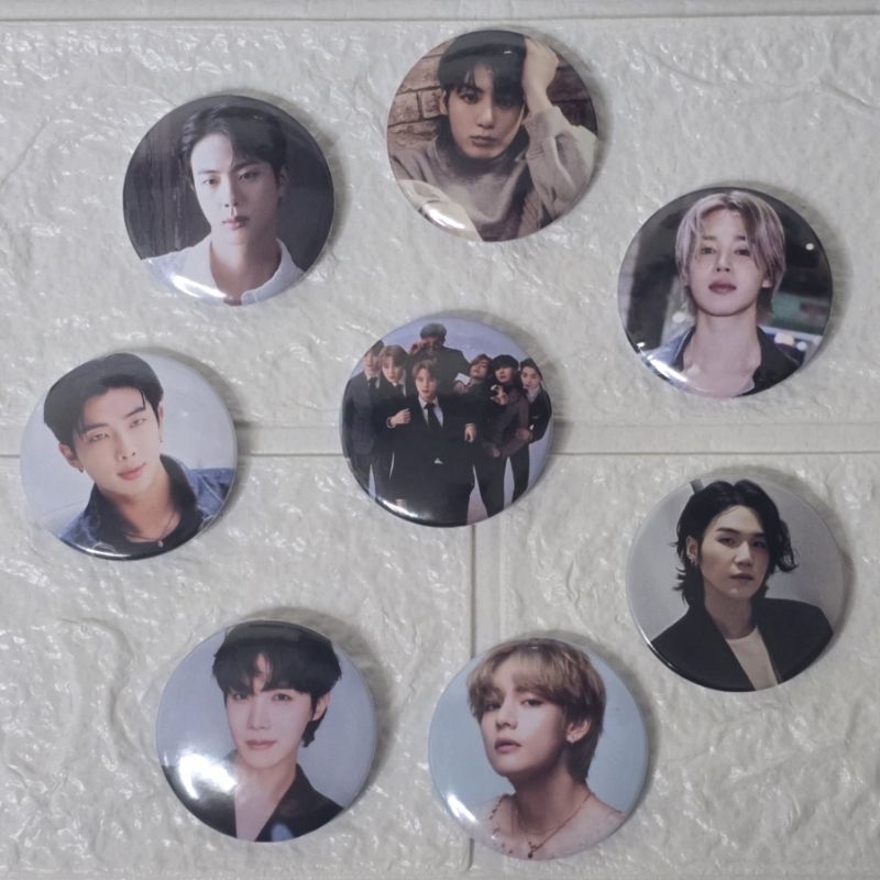 KIT BOTTONS BROCHE - PINS BTS E BT21