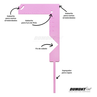 Esquadro Régua para Encadernação 5 em 1 em Oferta na Shopee