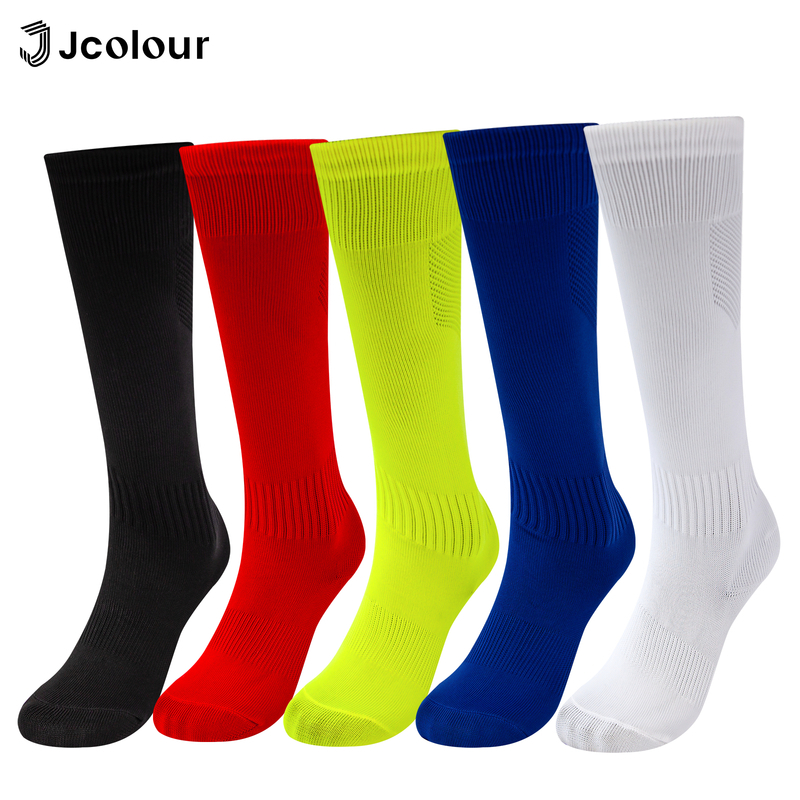 3 pares de meias de futebol para crianças são antiderrapantes e resistentes ao desgaste 30-36 em Oferta na Shopee