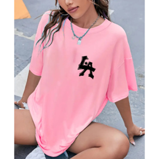 Camisa Camiseta Feminina Oversized Treino Academia Camisetão Lançamento Malha Premium em Oferta na Shopee