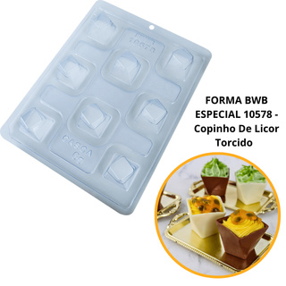1~4 FORMA ESPECIAL TRAD. - COPINHO DE LICOR TORCIDO 10578 (Bwb Especial) em Oferta na Shopee