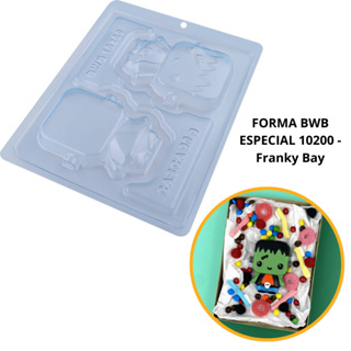 1~4 Forma FRANK BABY De Acetato BWB 3 Partes com Silicone Dia Das Bruxas, Halloween. Frankstein em Oferta na Shopee