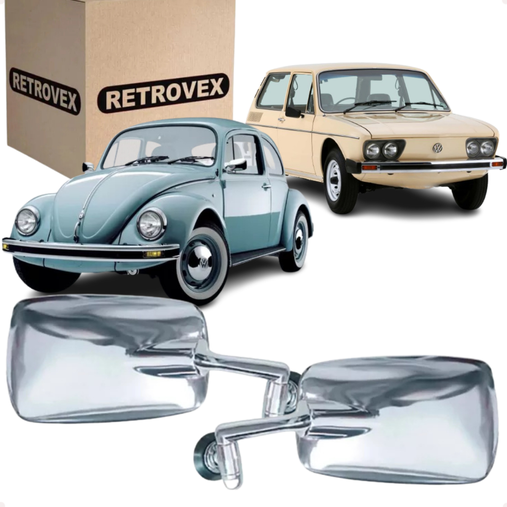 Retrovisor de Fusca Cromado em Oferta | Shopee 2025