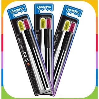 Kit 6 Escovas De Dente 5700 Cerdas Alemã Ultra Macia Jadepro